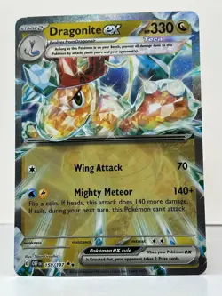 Pokemon card - Dragonite ex Obsidian Flames 159/197 - Ultra Rare NM/M - Image 1