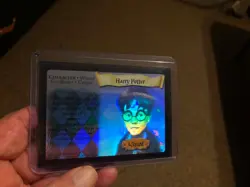 Harry Potter Trading Card Game TCG Hologram Wizard Foil 8/116 Rare Foil 2001 - Image 2