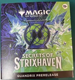 Secrets of Strixhaven QUANDRIX Prerelease kit sealed - Image 1