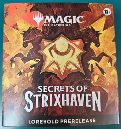 MTG Secrets of Strixhaven LOREHOLD Prerelease Kit Sealed - Image 1