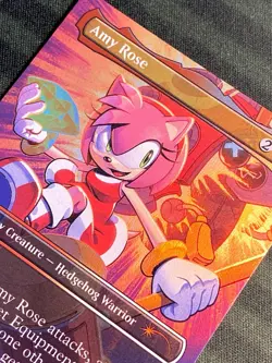 Amy Rose Foil M 2083 Secret Lair Sonic SEGA SLD MTG NM+ - Image 4