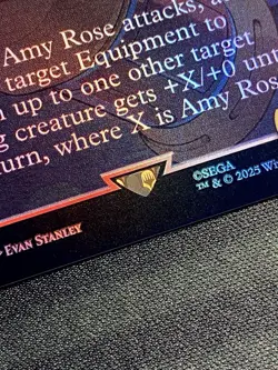 Amy Rose Foil M 2083 Secret Lair Sonic SEGA SLD MTG NM+ - Image 5