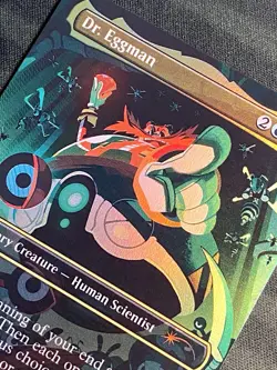 Dr. Eggman Foil M 2084 Secret Lair Sonic SEGA SLD MTG NM+ - Image 4