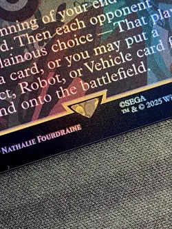 Dr. Eggman Foil M 2084 Secret Lair Sonic SEGA SLD MTG NM+ - Image 5