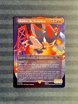 Shadow the Hedgehog Foil M 2086 Secret Lair Sonic SEGA SLD MTG NM+ - Image 1