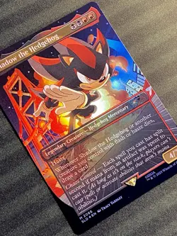 Shadow the Hedgehog Foil M 2086 Secret Lair Sonic SEGA SLD MTG NM+ - Image 3