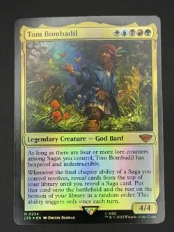 MTG FOIL Tom Bombadil - The Lord of the Rings #234 - Image 1