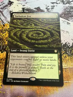 Turbulent Fen - Extended Art SOC NM MTG - Image 1