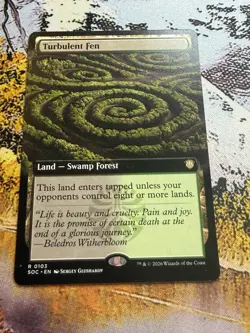 Turbulent Fen - Extended Art SOC NM MTG - Image 5