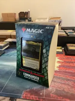 Magic: the Gathering Commander Aura of Courage Dungeons and Dragons SEALED Deck - Image 2
