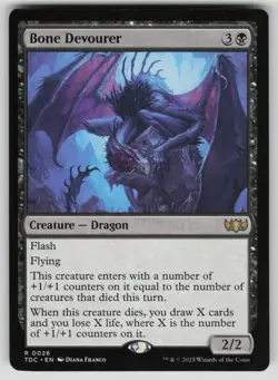 Bone Devourer Normal R Commander: Tarkir: Dragonstorm 26 NM - Image 1