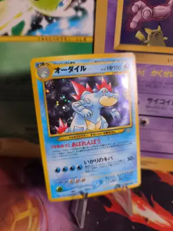 Pokemon Karte Card Impergator Feraligatr Neo Genesis Holo Wotc japanese Exc-NM - Image 1
