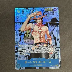 Portgas D. Ace (Manga Alt Art) OP13-119 SEC Carrying on His Will Japanese Card- - Image 1