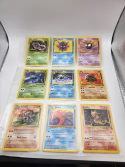 1999 Pokemon Complete Fossil Set 32-Card Uncommon/Common LP/Used - Image 1