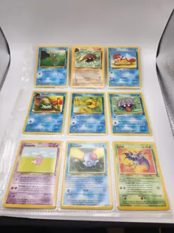 1999 Pokemon Complete Fossil Set 32-Card Uncommon/Common LP/Used - Image 3