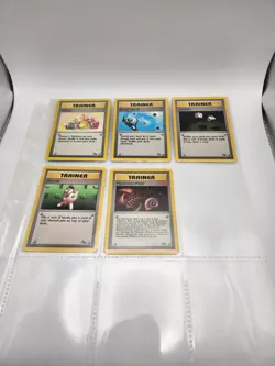 1999 Pokemon Complete Fossil Set 32-Card Uncommon/Common LP/Used - Image 4