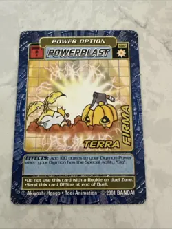 2001 Terra Firma ST-117 - Digimon Powerblast - Digi Battle Card - Image 1