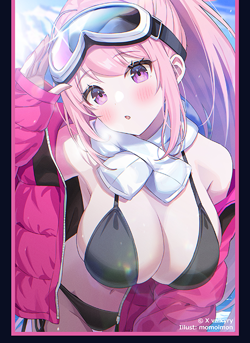 Blue Archive Eimi Izumimoto Doujin Card Sleeve Protector - Image 1