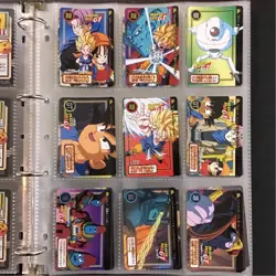 Dragon Ball Carddass GT 27th Edition 1996 Explosion Super Saiyan Normal Card Set - Image 1