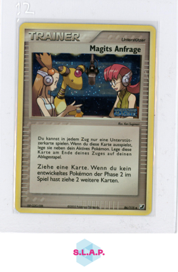 MAGITS ANFRAGE POKEMON 86/115 2005 EX UNSEEN FORC3S GERMAN - Image 1