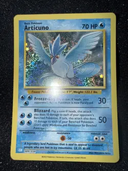 Articuno 009/034 CLB Classic Collection Holo Pokemon NM - Image 1