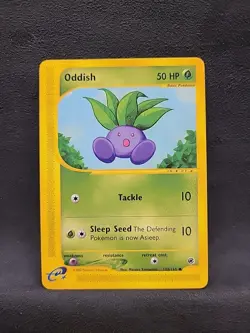 Oddish 122/165 Expedition Regular Common Pokemon - Image 1