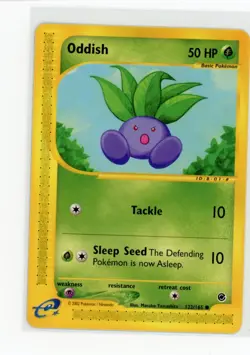 Pokemon Expedition #122/165 Oddish - Image 1