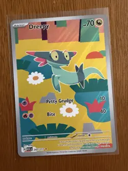 Dreepy 247/217 Illustration Rare Pokemon Mega Evolution - Ascended Heroes NM - Image 1