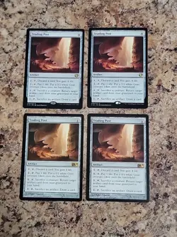 MTG - 4 x Trading Post - Playset of 4 - Commander 2014 M13 M14 Near Mint - Image 1