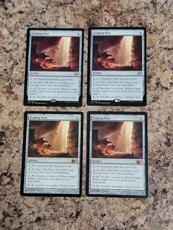 MTG - 4 x Trading Post - Playset of 4 - Commander 2014 M13 M14 Near Mint - Image 2