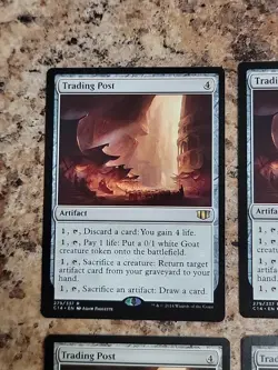 MTG - 4 x Trading Post - Playset of 4 - Commander 2014 M13 M14 Near Mint - Image 3