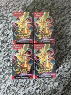 Pokemon TCG Ascended Heroes Booster Bundle - Lot of X4 New/Sealed READY TO SHIP - Image 1