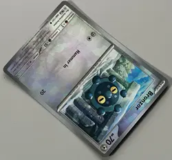 Pokemon Prismatic Evolutions Bronzor Basic #066PBALL Common Reverse Holo 066/131 - Image 5