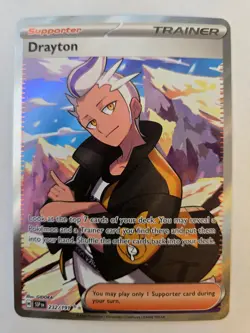 Drayton 232/191 Ultra Rare Surging Sparks NM/M Pokemon - Image 1
