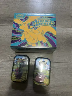 Pokemon Ascended Heroes Elite Trainer Box ETB And 2 Mini Tins Factory Sealed - Image 1