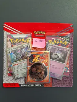 1x Pokemon Enhanced 2-Pack Blister Fusionsangriff Entwicklungen In Paldea Neu #4 - Image 1