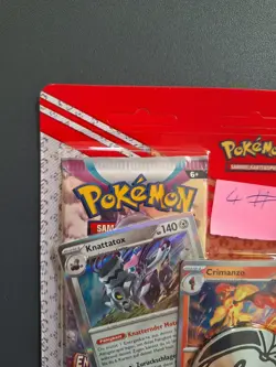 1x Pokemon Enhanced 2-Pack Blister Fusionsangriff Entwicklungen In Paldea Neu #4 - Image 2