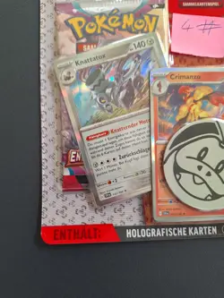 1x Pokemon Enhanced 2-Pack Blister Fusionsangriff Entwicklungen In Paldea Neu #4 - Image 5