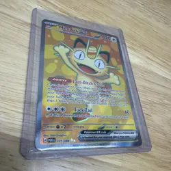 Pokemon Meowth ex 107/088 Ultra Rare Perfect Order 2026 NM - Image 2