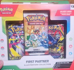 Pokemon TCG First Partner Illustration Collection Series 1 Box English Charmand… - Image 1