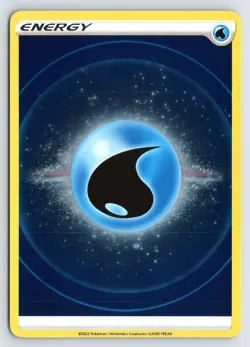 WATER ENERGY 154/159 ULTRA RARE CROWN ZENITH POKEMON LP - Image 1