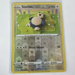Snorlax 109/159 Crown Zenith Rare Reverse Holo English Near Mint NM - Image 1