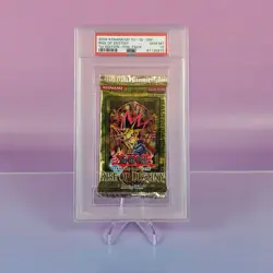 YU-GI-OH RISE OF DESTINY 1ST EDITION BOOSTER PACK 2004 ENGLISH PSA 10 - Image 1