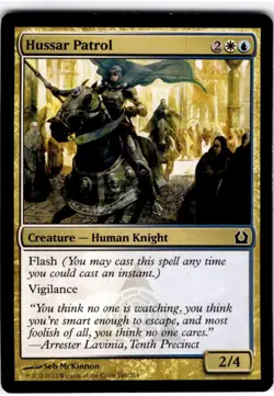 MTG Hussar Patrol Return to Ravnica Common #169 - Image 1