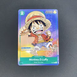 One Piece TCG Monkey.D.Luffy Promo Non Foil Expo Convention P-037 English - Image 1