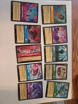 Disney Lorcana Lot Of 30 ( Sr, Rares, Foils) Foils First Picture - Image 3