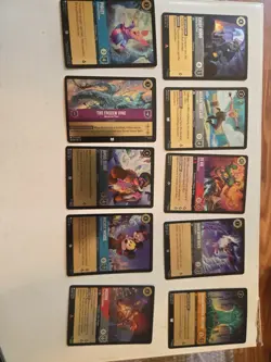 Disney Lorcana Lot Of 30 ( Sr, Rares, Foils) Foils First Picture - Image 1