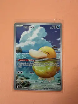 Pokemon TCG Psyduck Illustration Rare 226/217 Ascended Heroes English Mint - Image 1