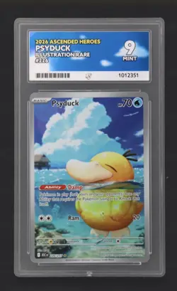 Pokemon TCG Ascended Heroes Psyduck Illustration Rare 226/217 Ace 9 Mint - Image 1