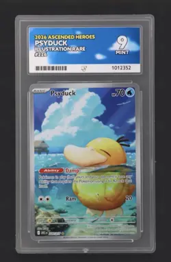 Pokemon TCG Ascended Heroes Psyduck Illustration Rare 226/217 Ace 9 Mint - Image 1